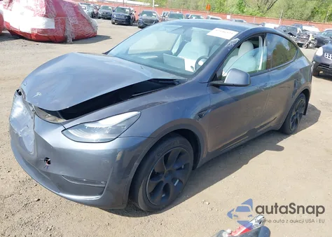 2023 Tesla Model Y Awd/Long Range Dual Motor All-Wheel Drive из США, поврежденный, VIN 7SAYGAEE1PF889267